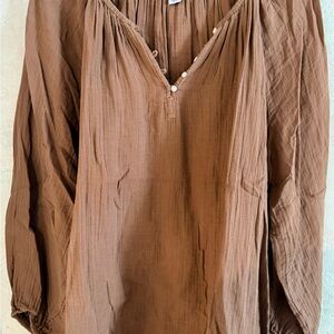 Old Navy Brown Women's Blouse